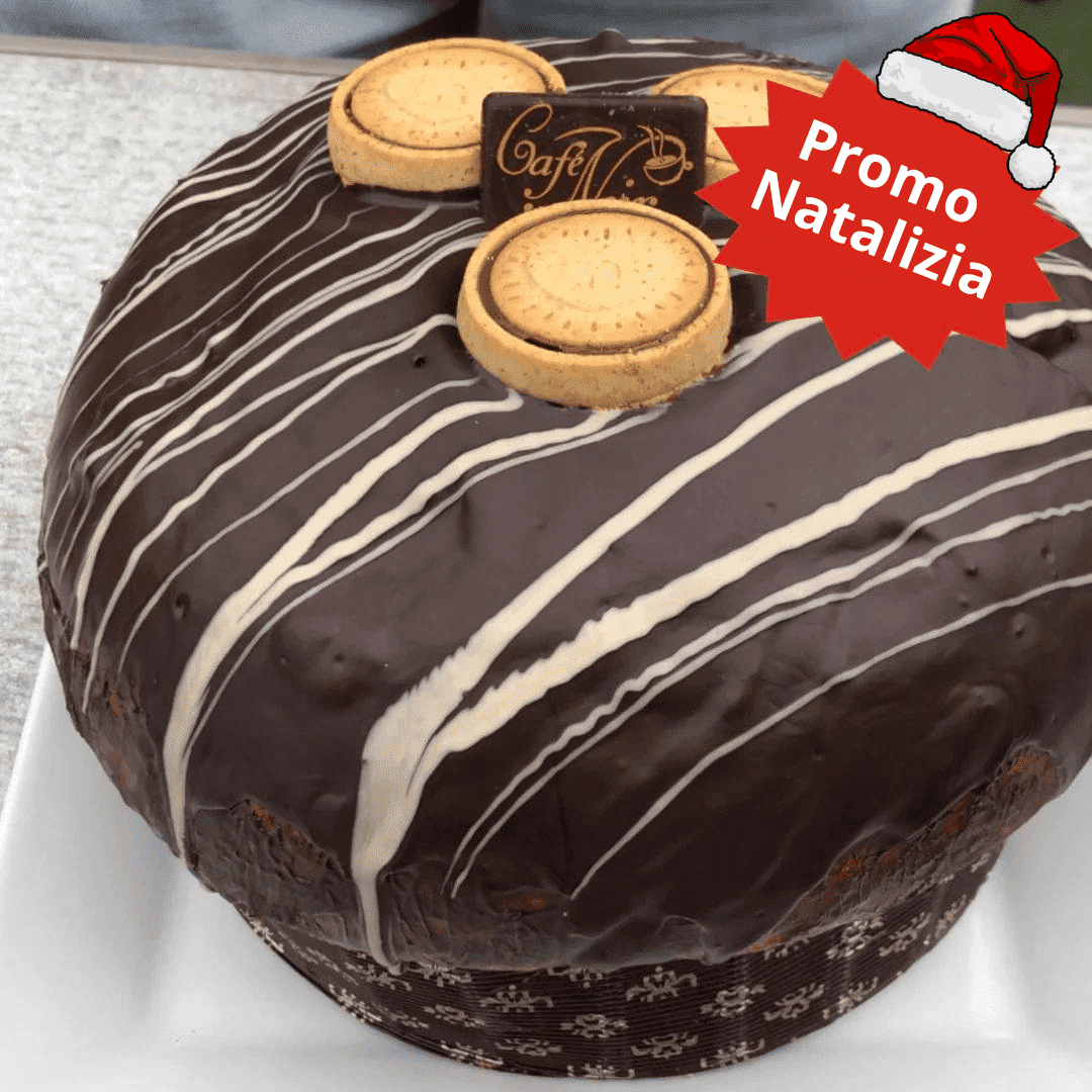 Panettone Artigianale Nutella Biscuits Farcito con Nutella Biscuits (1.2kg)