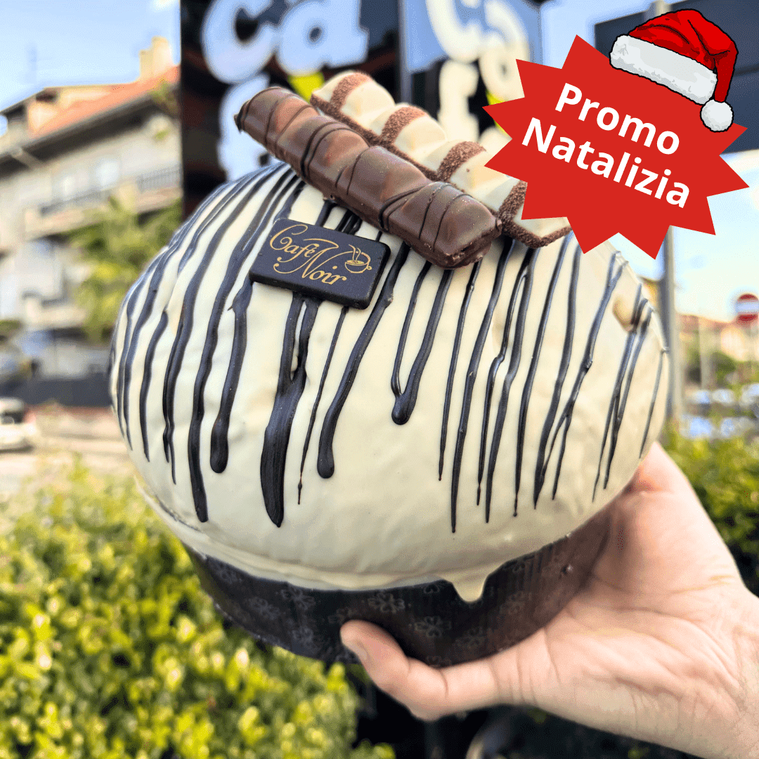 Panettone Artigianale Farcito con crema Kinder (1.2kg)