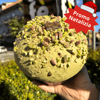 Thumbnail for Panettone Artigianale Farcito con crema al Pistacchio (1.2kg)