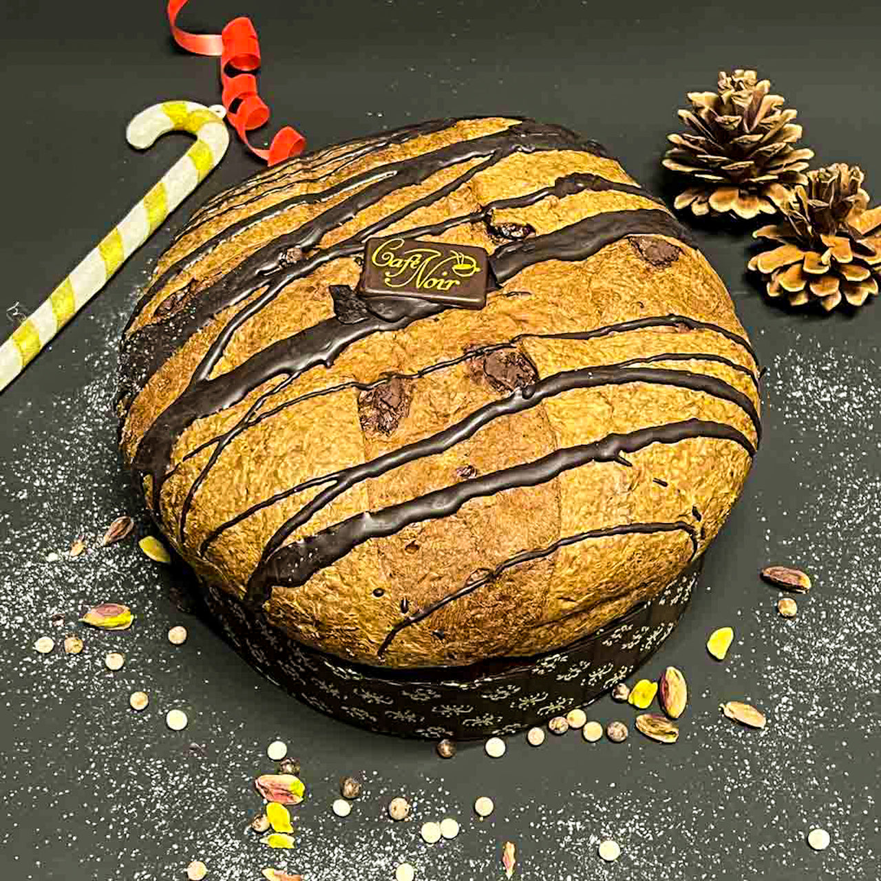 Panettone Artigianale con Pezzettoni di Cioccolato (1kg)